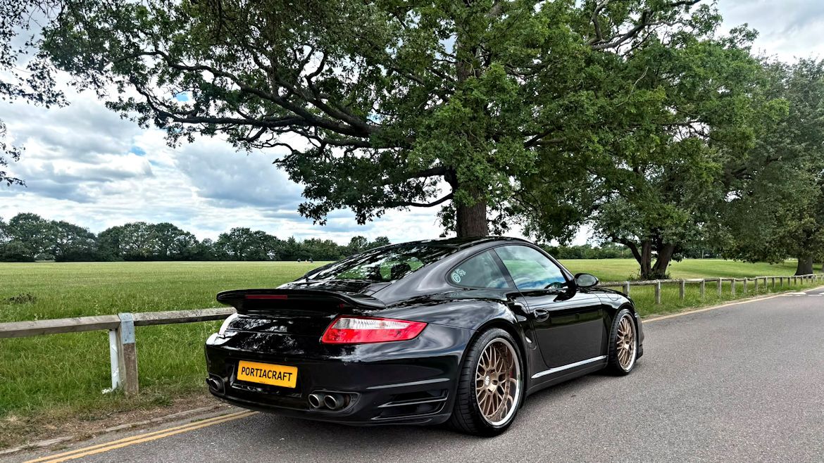 Porsche 997 Turbo Coupe Rare Manual Phenomenal Low Mileage  Car