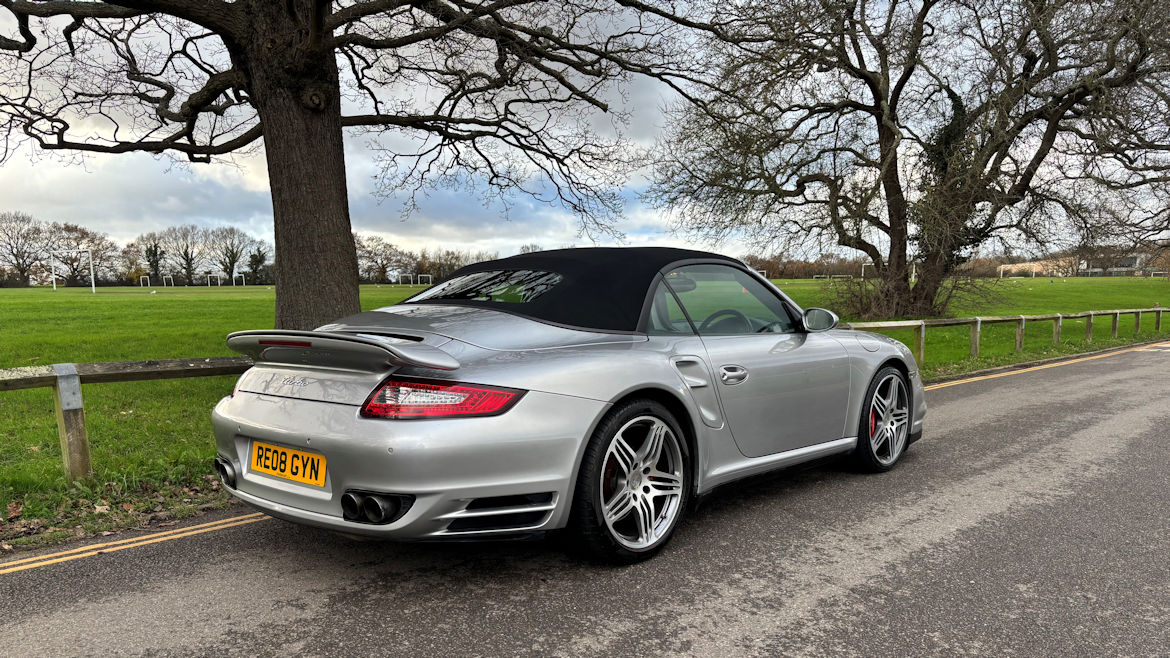 Porsche 997  Turbo Tiptronic S Cabriolet Read Advert Phenomenal Driving Car 