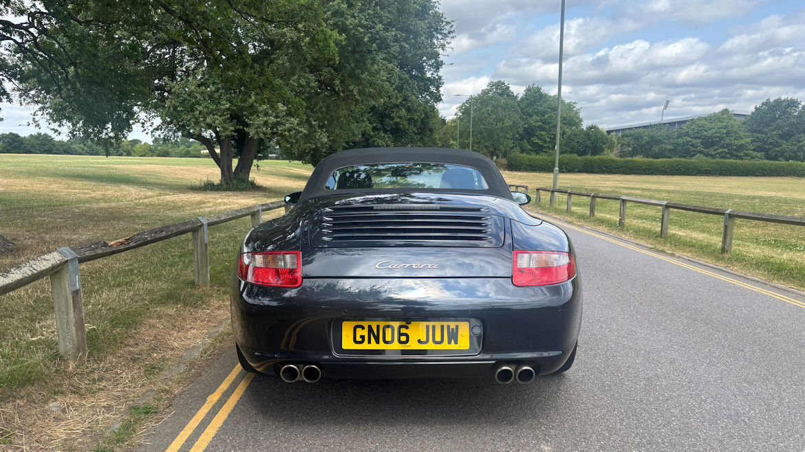 Porsche 997 C2 Cabriolet Manual Superb Car And History No Scoring  Nice Spec