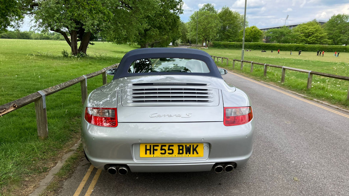 Porsche 997  C2S CABRIOLET TIPTRONIC S VERY LOW MILEAGE ENGINE REBUILT 