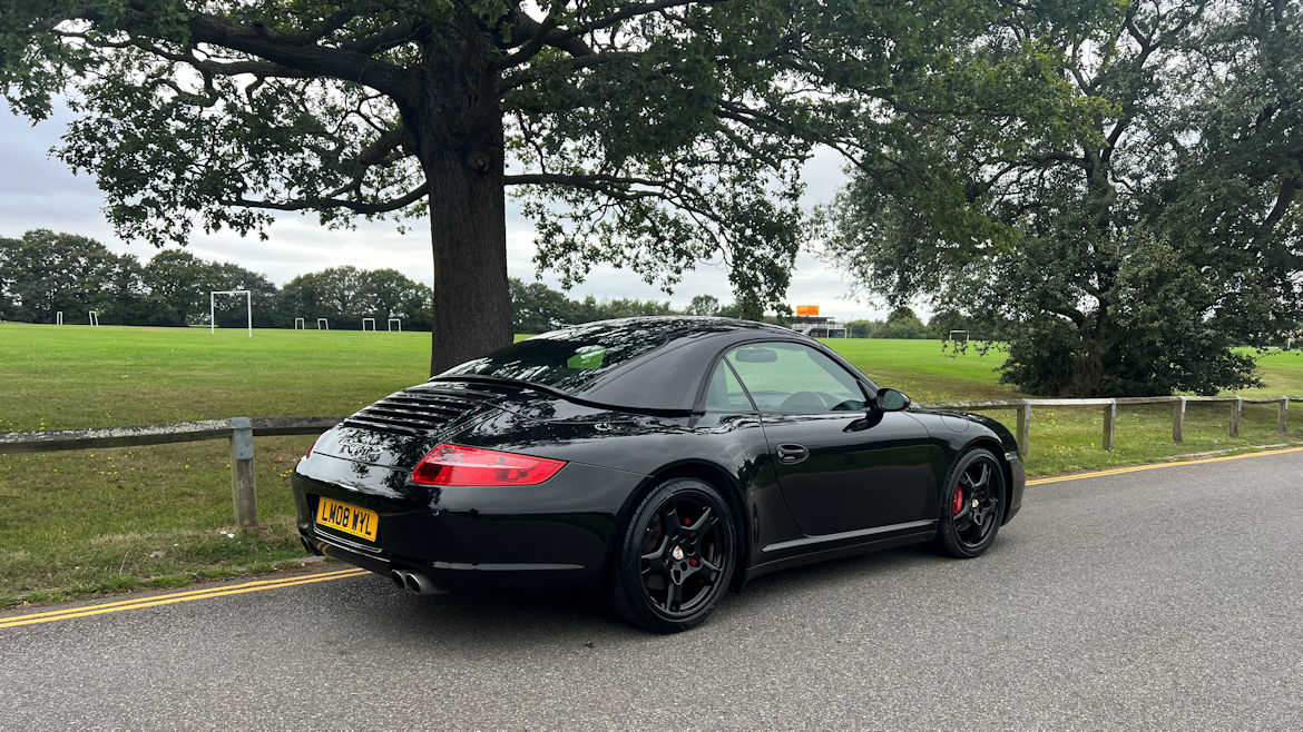 Porsche 997 C4S Cabriolet Manual Superb Car Low Mileage Sensibly Priced 