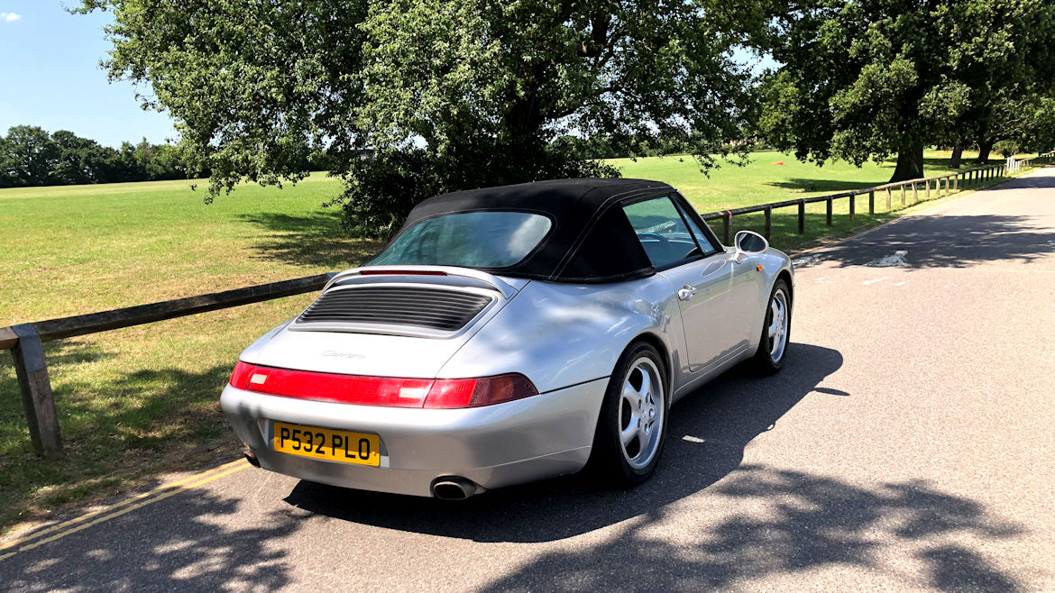 Porsche 993 C2 Varioram Cabriolet Manual Low Mileage Low owners  Nice Car Sensibly Priced