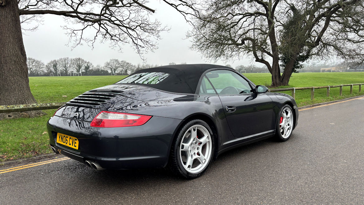 Porsche 997 C4S Tiptronic S Cabriolet Rebuilt Engine So No Scoring