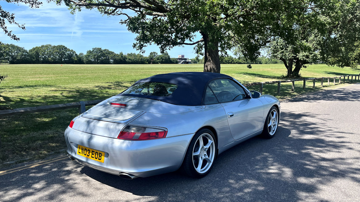 Porsche 996 C2  Cabriolet Manual  Exceptionally Nice Car Superb History