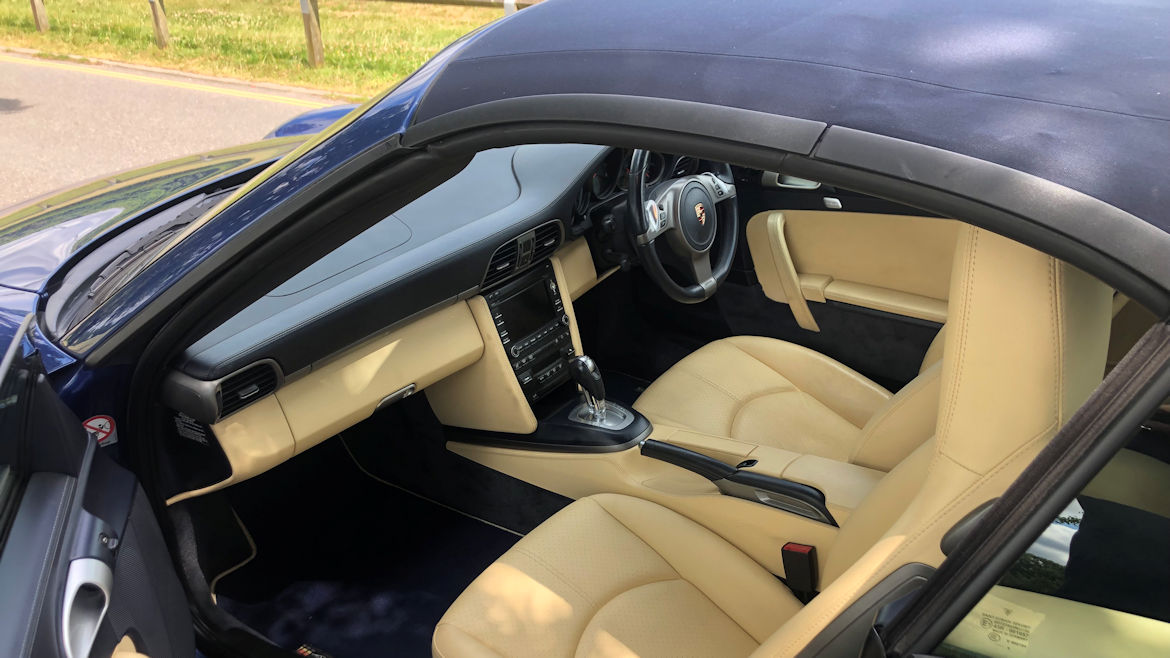 Porsche 997 Gen 2PDK C4 cabriolet Low Mileage Lovely Colour Combination 