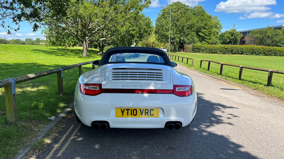 Porsche 997 C4S Gen 2 Cabriolet Rare Manual Low Mileage Lovely Spec 2 Owners And Stunning Condition