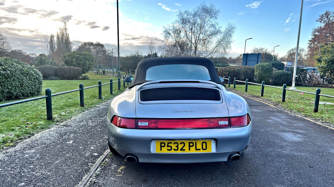 Porsche 993 C2 Cabriolet Manual Varioram Low Mileage Low Owners Low Price One Of The Last Produced  