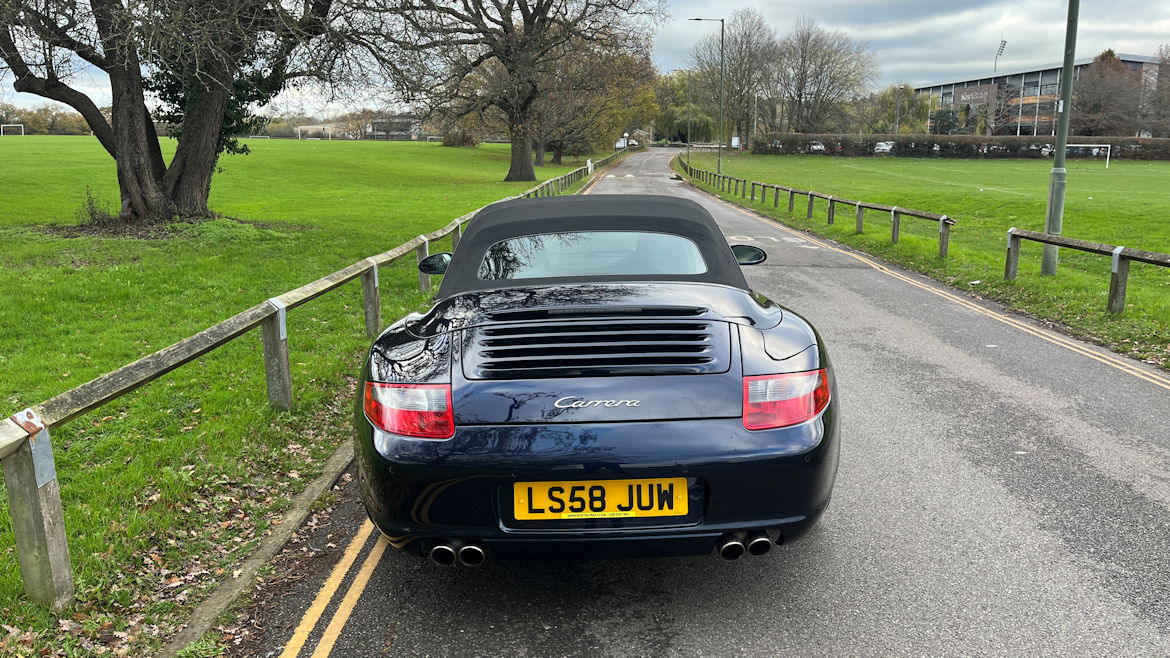 Porsche 997 C2 Cabriolet Manual One Of The Last Gen 1 Cars  