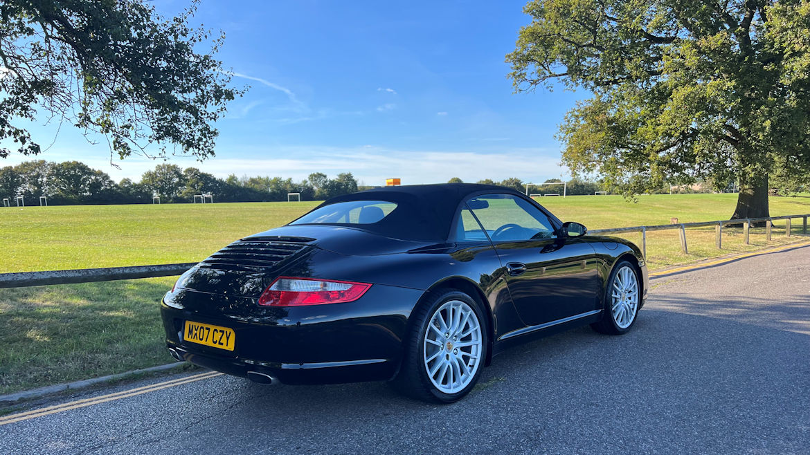 Porsche 997 C2 Cabriolet Manual Superb Car And History 