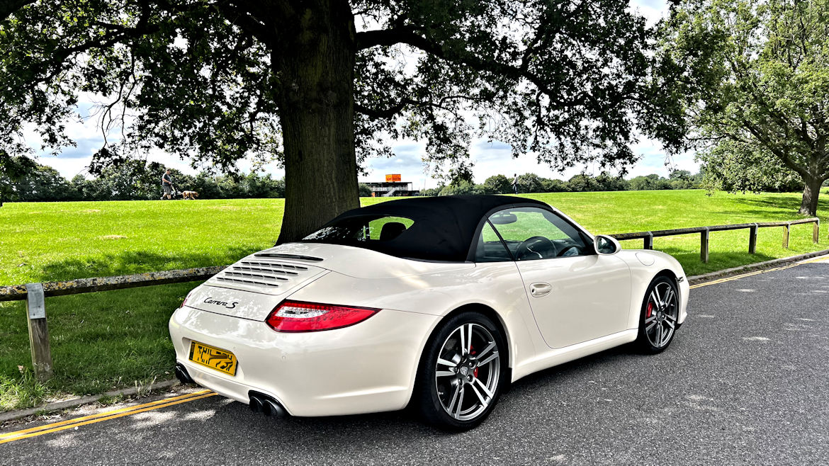 Porsche 997 C2S Gen 2 PDK Cabriolet Low Mileage Mega Spec Stunning Colour 