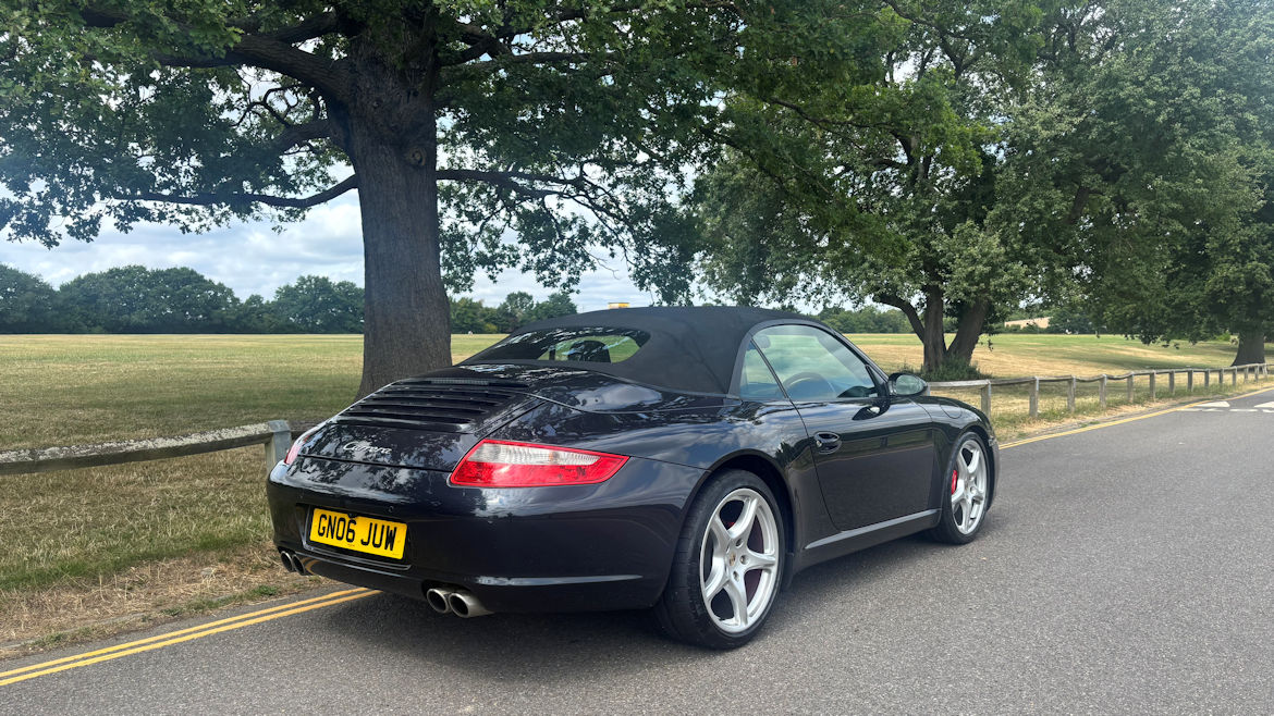 Porsche 997 C2 Cabriolet Manual Superb Car And History No Scoring  Nice Spec