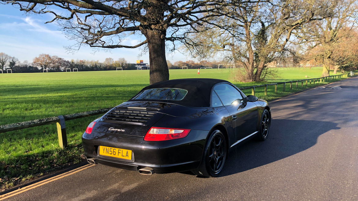 Porsche 997 C2 Cabriolet Manual  Very Low Mileage 2 Owner Car 