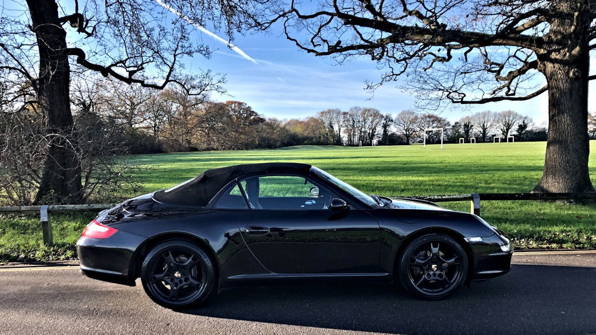 Porsche 997 C2 Cabriolet Manual  Very Low Mileage 2 Owner Car 