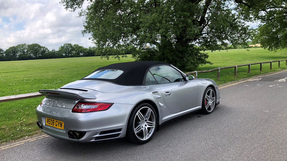 Porsche 997 Turbo Cabriolet Tiptronic S Fully rebuilt Engine Sports Exhaust Awesome Driving Car