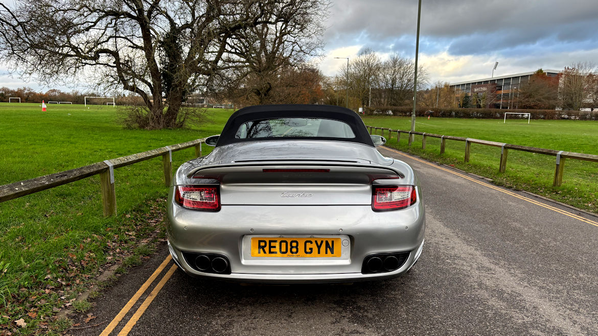 Porsche 997  Turbo Tiptronic S Cabriolet Read Advert Phenomenal Driving Car 