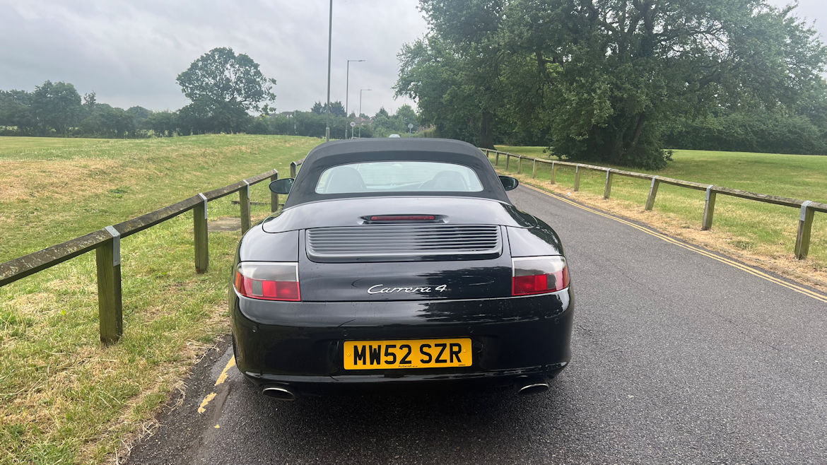 Porsche 996 C4 Cabriolet Manual Low Mileage And In Really Nice Condition