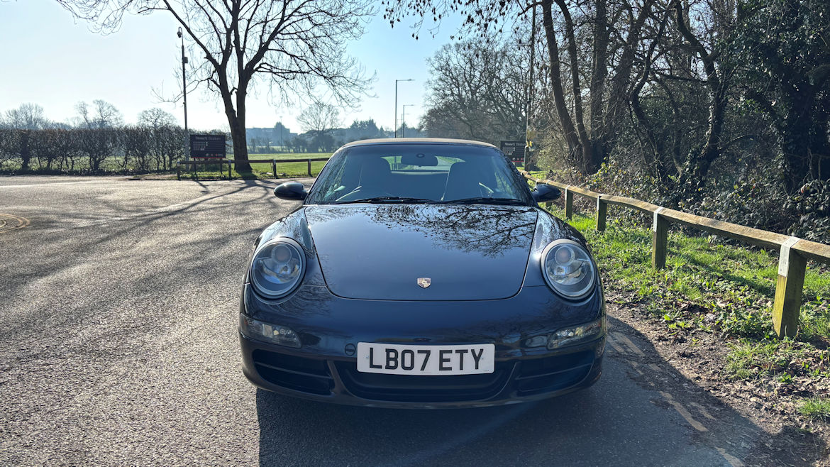 Porsche 997 C4 Cabriolet Rare Manual Wide Body Car 