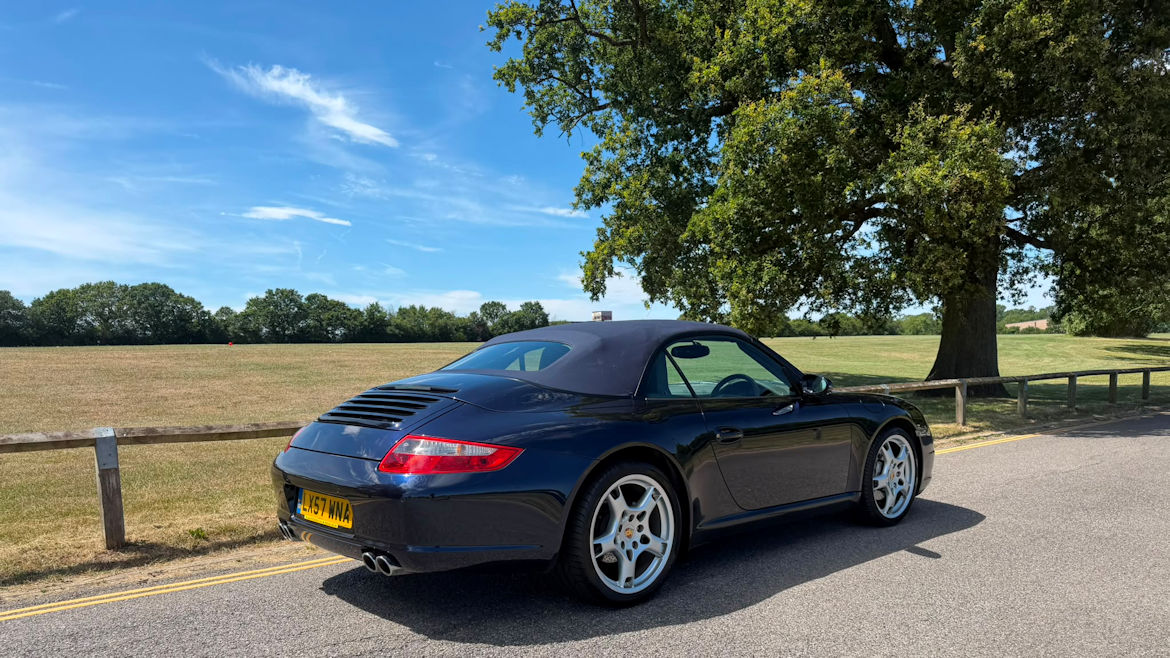 Porsche 997 C2 Cabriolet Tiptronic S Vey Low Mileage And In Superb Condition