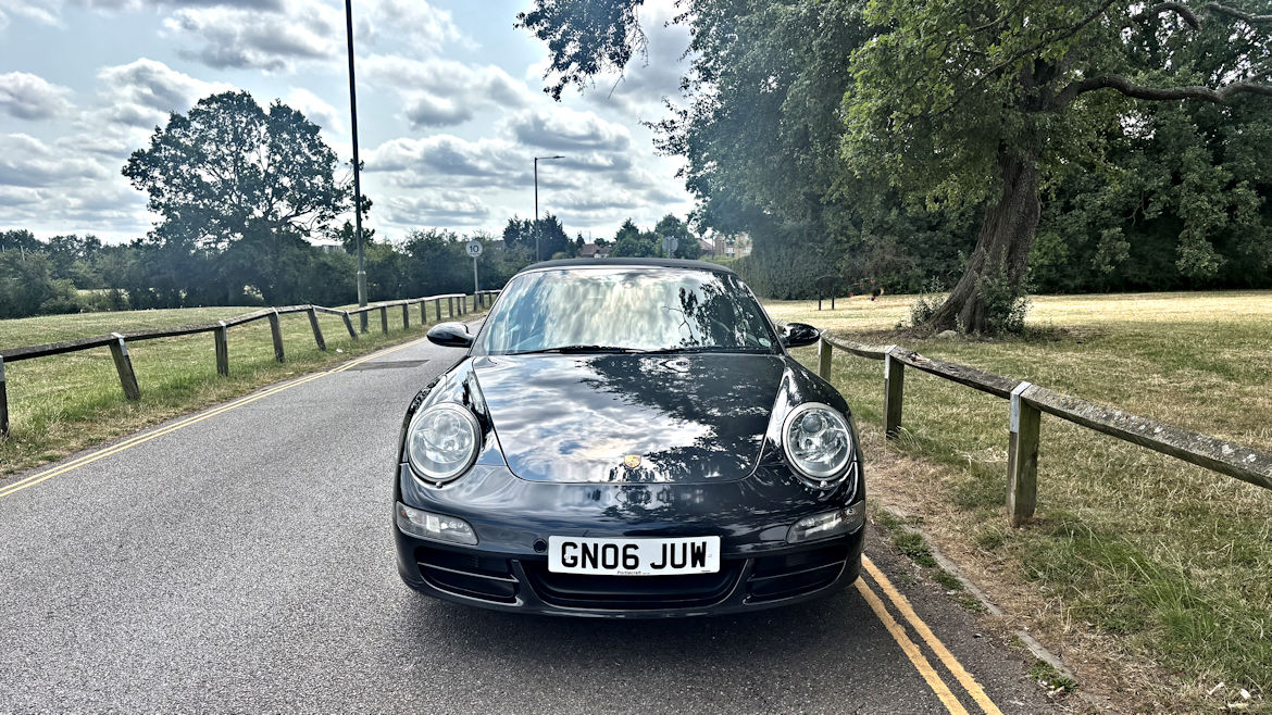 Porsche 997 C2 Cabriolet Manual Superb Car And History No Scoring  Nice Spec
