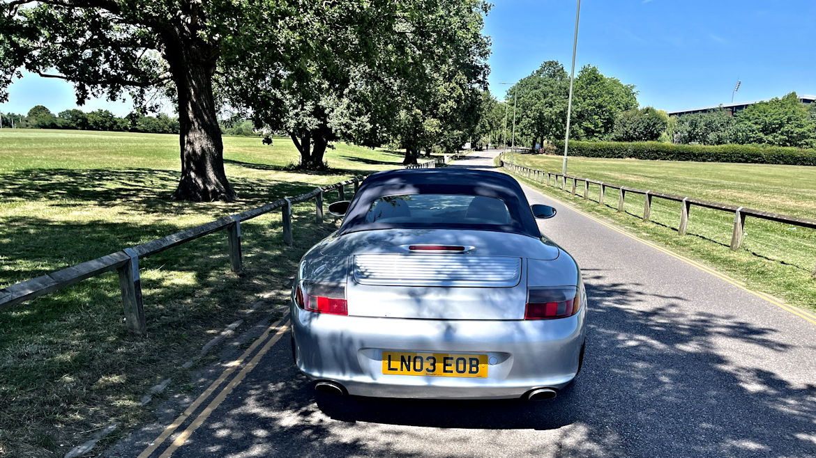 Porsche 996 C2  Cabriolet Manual  Exceptionally Nice Car Superb History