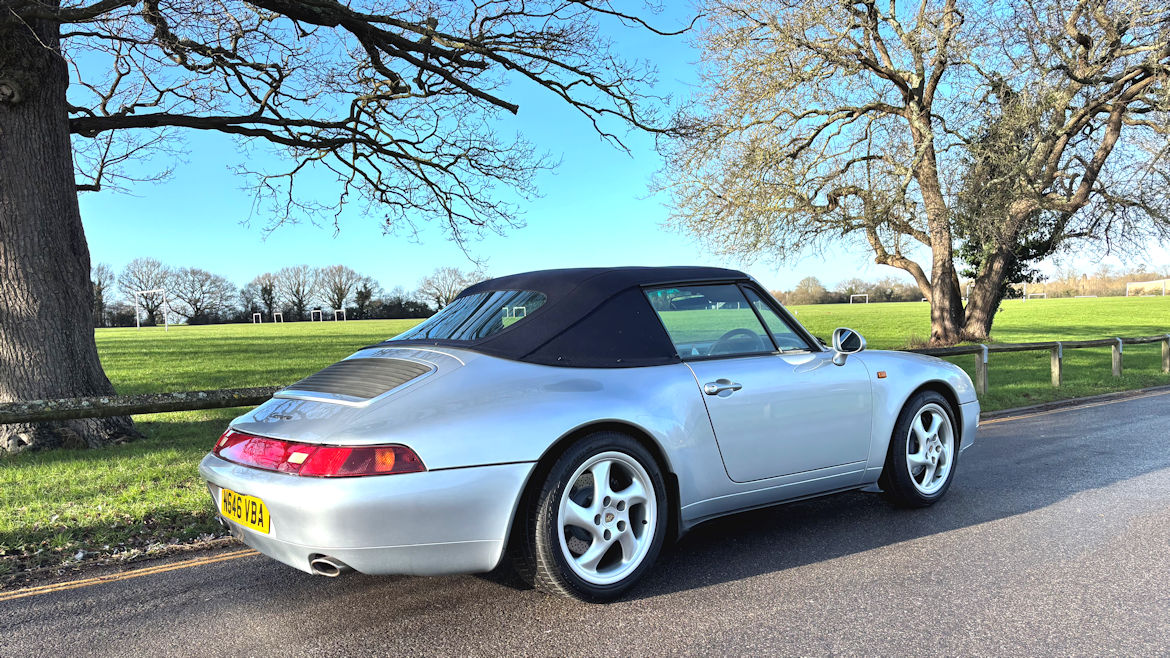 Porsche 993 C2 Cabriolet Manual Stunning Condition