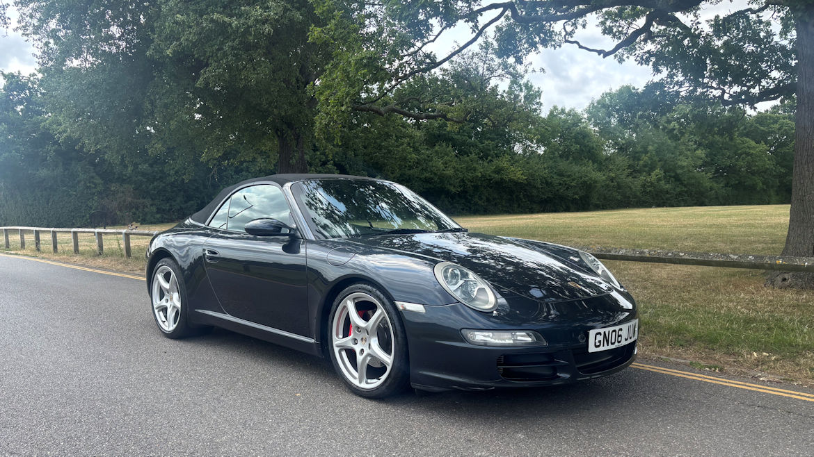 Porsche 997 C2 Cabriolet Manual Superb Car And History No Scoring  Nice Spec