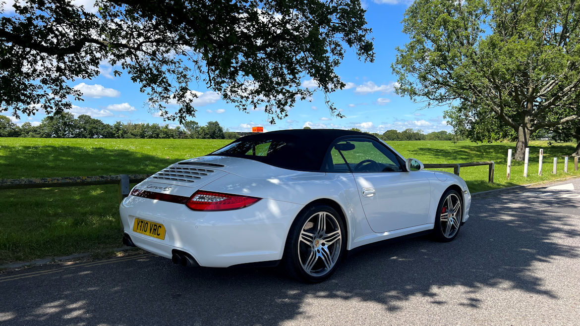 Porsche 997 C4S Gen 2 Cabriolet Rare Manual Low Mileage Lovely Spec 2 Owners And Stunning Condition