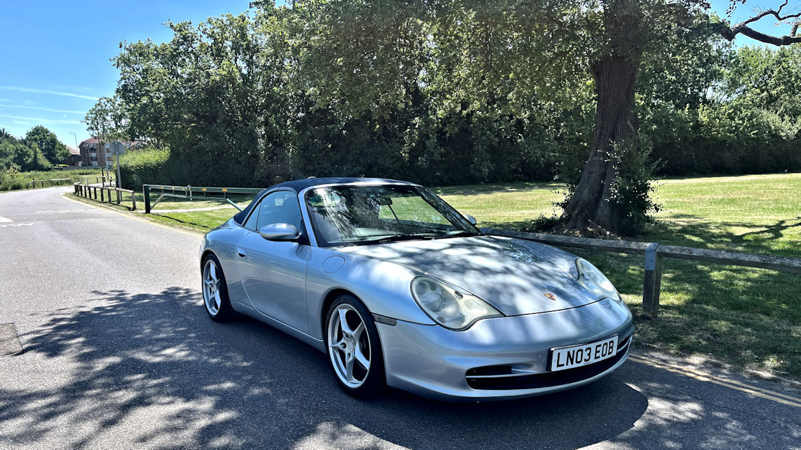 Porsche 996 C2  Cabriolet Manual  Exceptionally Nice Car Superb History
