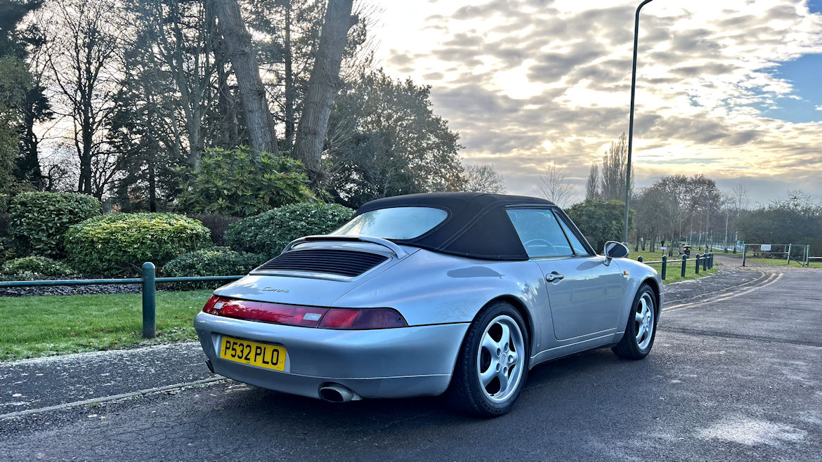 Porsche 993 C2 Cabriolet Manual Varioram Low Mileage Low Owners Low Price One Of The Last Produced  