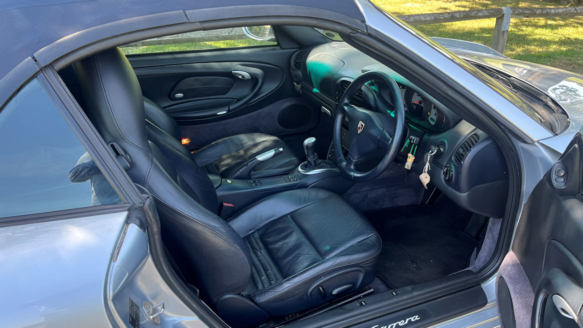 Porsche 996 C2  Cabriolet Manual  Exceptionally Nice Car Superb History